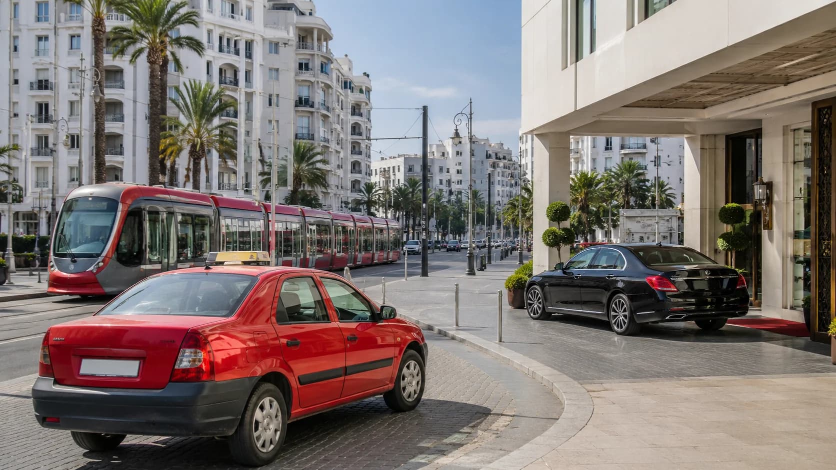 Se déplacer à Casablanca sans voiture : Taxis et Chauffeurs