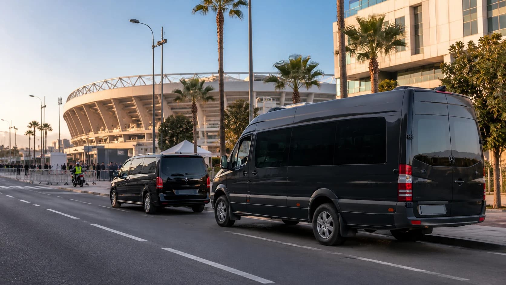 نقل الملاعب في الدار البيضاء لمباريات كرة القدم والفعاليات
